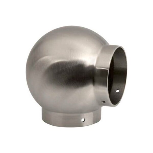 Lavi Industries Lavi Industries, Ball Elbow, for 1.5" Tubing, Satin Stainless Steel 44-702/1H - main
